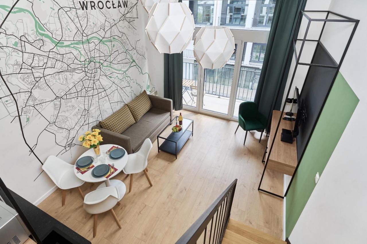 Mezzanine Studio Apartments Zarembowicza Wroclaw Airport By Renters Breslávia Exterior foto