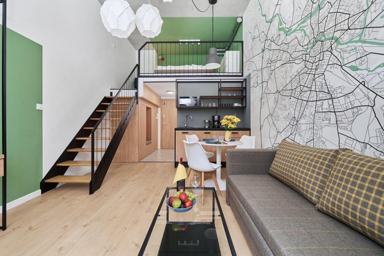 Mezzanine Studio Apartments Zarembowicza Wroclaw Airport By Renters Breslávia Exterior foto