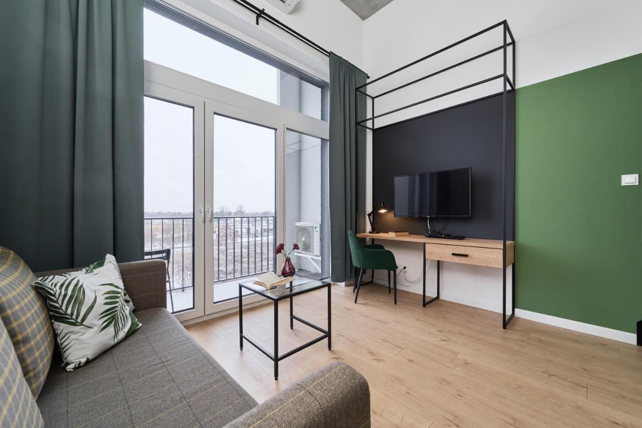 Mezzanine Studio Apartments Zarembowicza Wroclaw Airport By Renters Breslávia Exterior foto