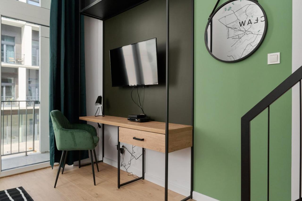Mezzanine Studio Apartments Zarembowicza Wroclaw Airport By Renters Breslávia Exterior foto