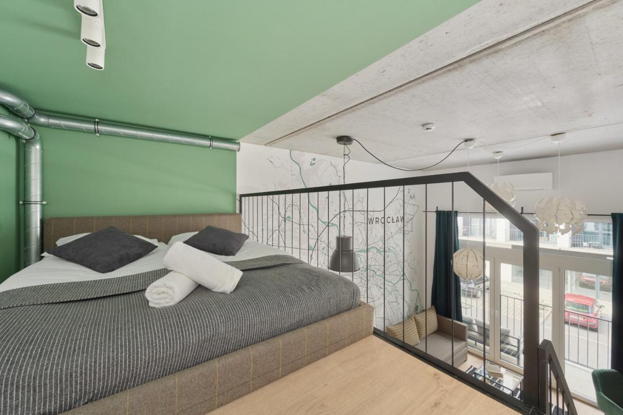 Mezzanine Studio Apartments Zarembowicza Wroclaw Airport By Renters Breslávia Exterior foto