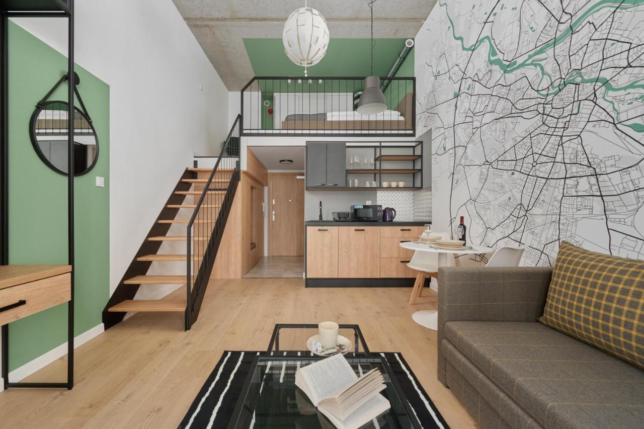 Mezzanine Studio Apartments Zarembowicza Wroclaw Airport By Renters Breslávia Exterior foto